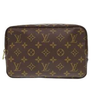 LOUIS VUITTON Authentic Brown Monogram Pouch